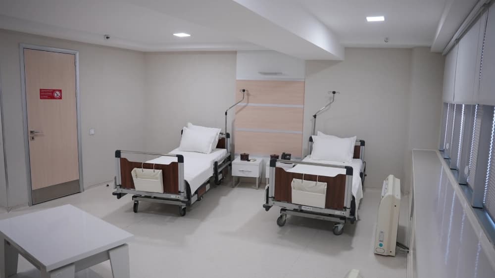 Hospital room amenities